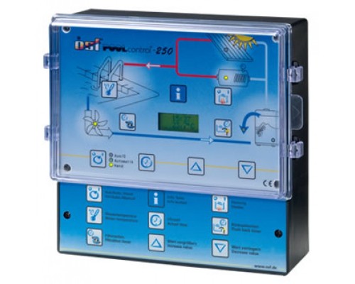 Панель управления фильтрацией и нагревом Pool-Control-250, 220/380В, 3кВт, защита до 8А