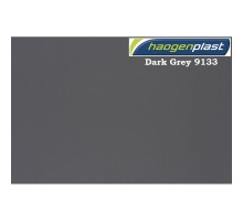 Пленка ПВХ 1,65х25,00м "Haogenplast Unicolors", Dark Grey, темно-серый