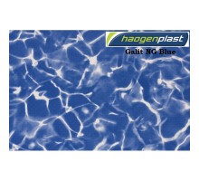 Пленка ПВХ 1,65х25,00м "Haogenplast", Galit NG Blue/Blue Sparks , мрамор