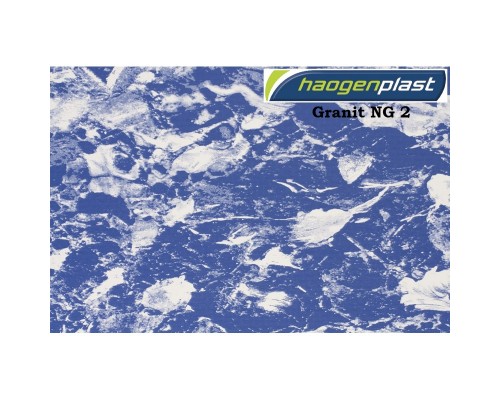 Пленка ПВХ 1,65х25,00м "Haogenplast", Granit NG 2, темный гранит