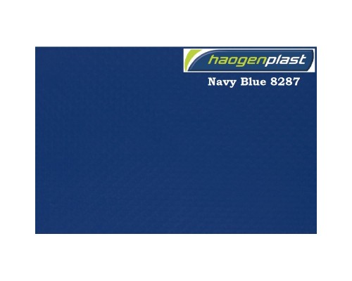 Пленка ПВХ 1,65х25,00м "Haogenplast", Navy Blue, темно-синий