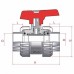 Шаровый кран ПВХ  Ø  63 1,6 Мпа