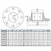 Фланцевое соединение ПВХ 1,0 МПа d_160, UTF01160