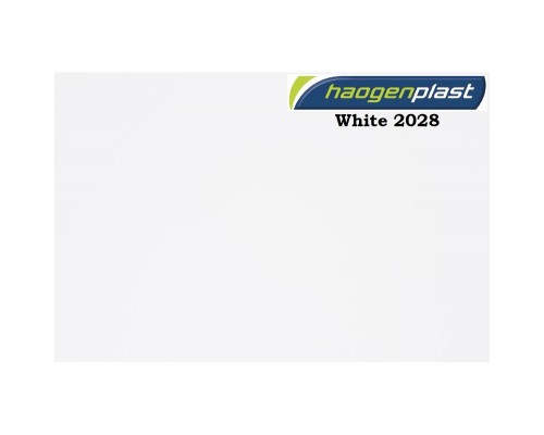 Пленка ПВХ 1,65х25,00м "Haogenplast", White, белый