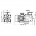 Насос BTP-15AN без префильтра 148-161м³/час(14-10м), 3ф/380В, 12,5/11 кВт