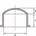 Заглушка ПВХ Ø 355 1,0 Мпа