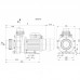 Насос BADU 46/22, без префильтра, 19 м³/ч, 0,8 кВт, 220В